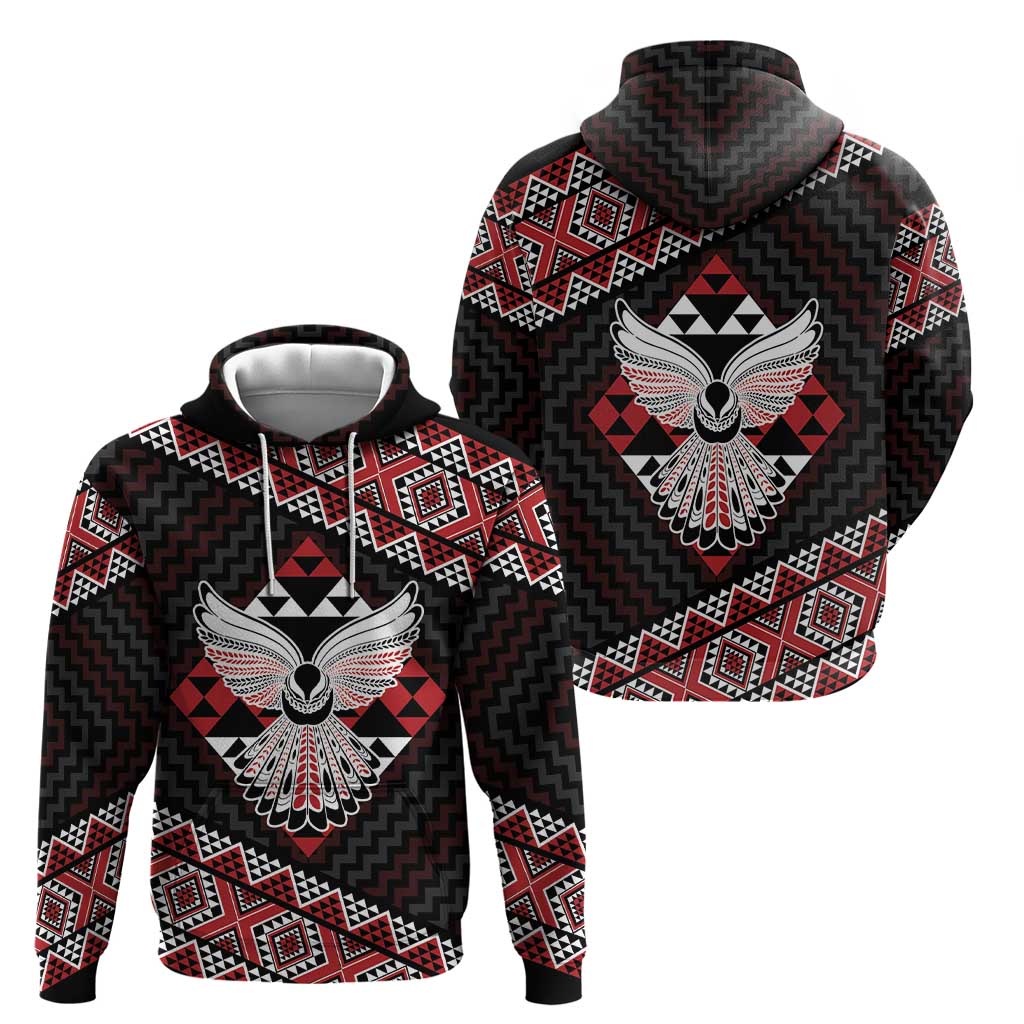 Taniko Aotearoa Hoodie Poutama Mix Piwakawaka - Ver02 LT7 - Polynesian Pride