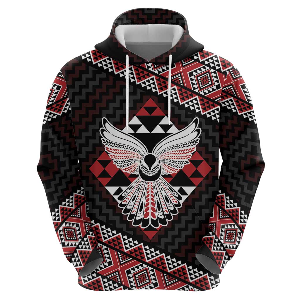 Taniko Aotearoa Hoodie Poutama Mix Piwakawaka - Ver02 LT7 - Polynesian Pride
