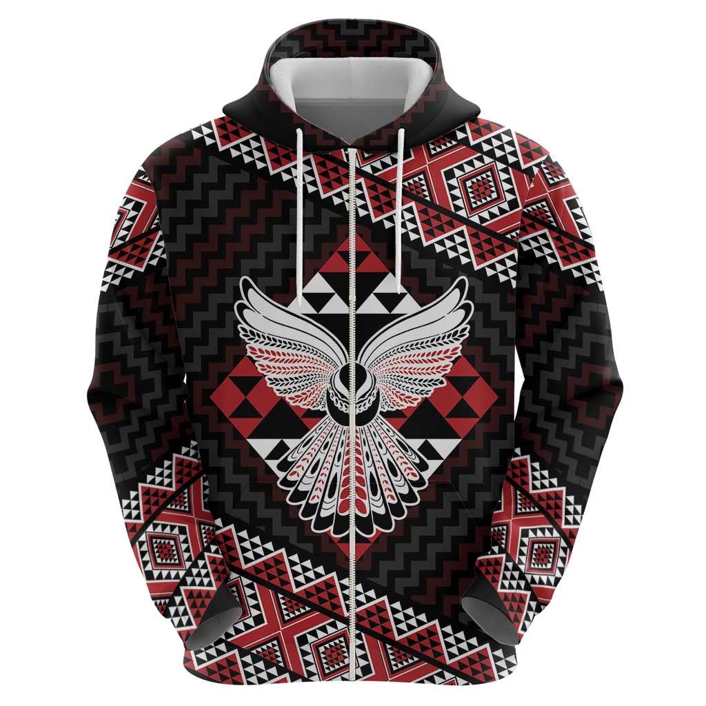 Taniko Aotearoa Hoodie Poutama Mix Piwakawaka - Ver02 LT7 - Polynesian Pride