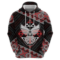 Taniko Aotearoa Hoodie Poutama Mix Piwakawaka - Ver02 LT7 - Polynesian Pride