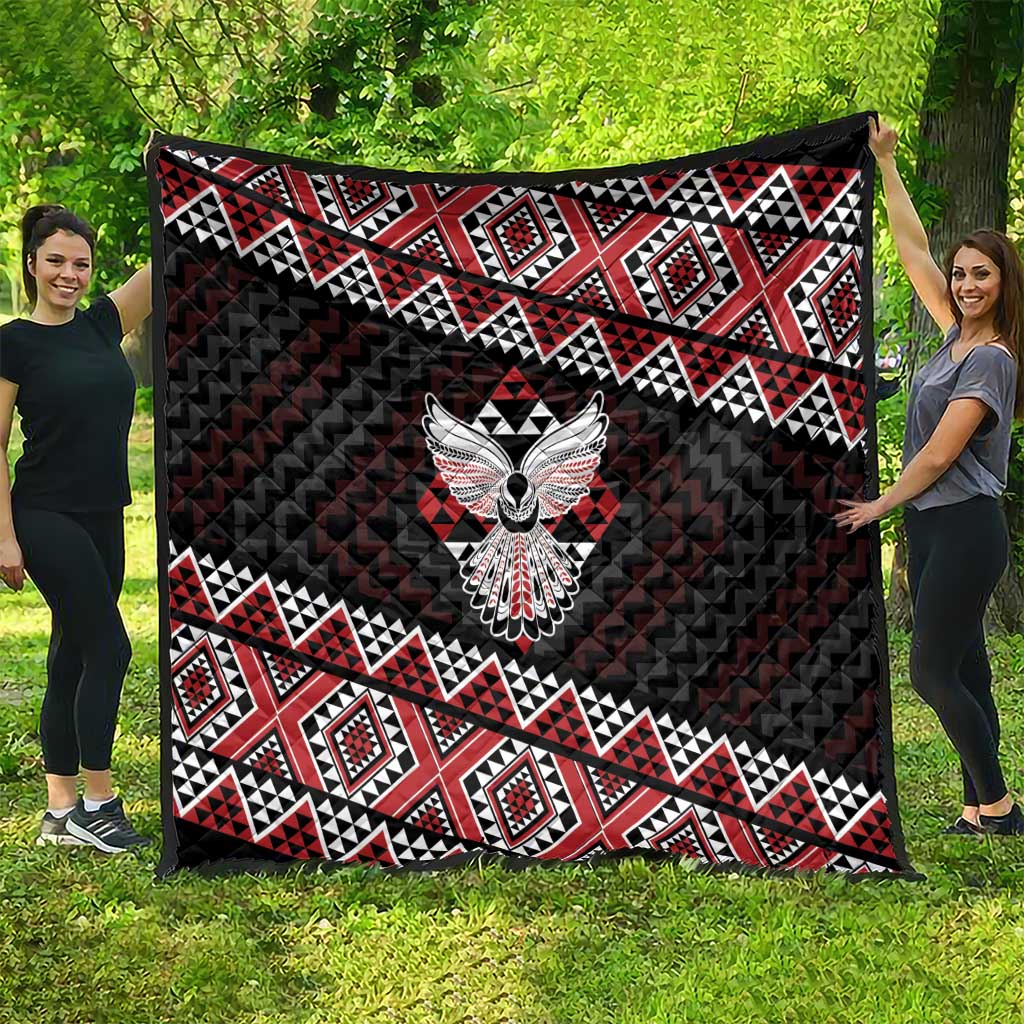 Taniko Aotearoa Quilt Poutama Mix Piwakawaka - Ver02 LT7 - Polynesian Pride