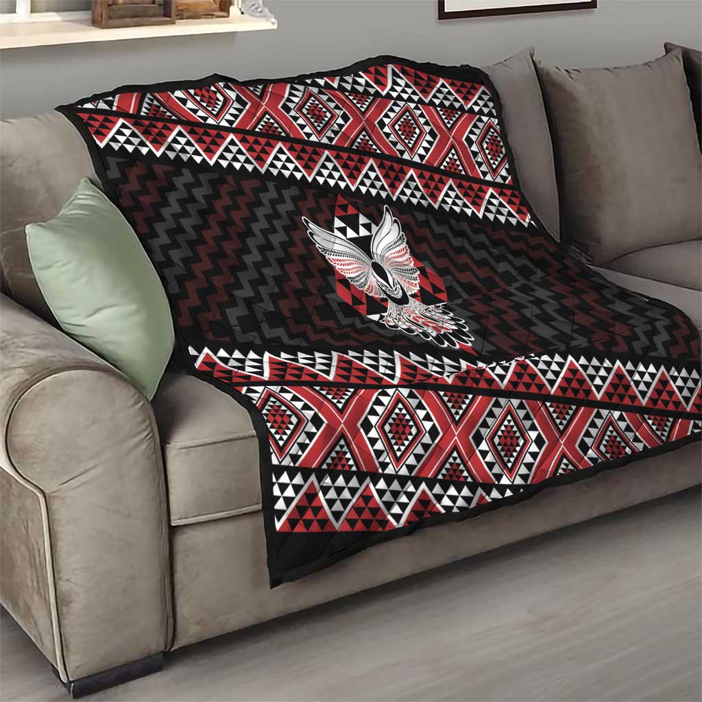 Taniko Aotearoa Quilt Poutama Mix Piwakawaka - Ver02 LT7 - Polynesian Pride