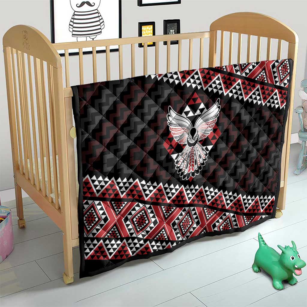 Taniko Aotearoa Quilt Poutama Mix Piwakawaka - Ver02 LT7 - Polynesian Pride