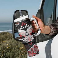 Taniko Aotearoa Tumbler With Handle Poutama Mix Piwakawaka - Ver02 LT7 - Polynesian Pride