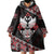 Taniko Aotearoa Wearable Blanket Hoodie Poutama Mix Piwakawaka - Ver02