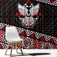 Taniko Aotearoa Window Curtain Poutama Mix Piwakawaka - Ver02 LT7 - Polynesian Pride