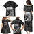 Polynesian Women's Day Family Matching Puletasi and Hawaiian Shirt Plumeria Passion - Black LT7 - Polynesian Pride