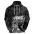 Polynesian Women's Day Hoodie Plumeria Passion - Black LT7 - Polynesian Pride