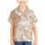 Polynesian Women's Day Family Matching Mermaid Dress and Hawaiian Shirt Plumeria Passion - Beige LT7 Son's Shirt Beige - Polynesian Pride