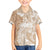 Polynesian Women's Day Family Matching Puletasi and Hawaiian Shirt Plumeria Passion - Beige LT7 Son's Shirt Beige - Polynesian Pride