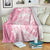 Polynesian Women's Day Blanket Plumeria Passion - Pink LT7 Pink - Polynesian Pride