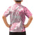 Polynesian Women's Day Family Matching Mermaid Dress and Hawaiian Shirt Plumeria Passion - Pink LT7 - Polynesian Pride