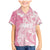 Polynesian Women's Day Family Matching Mermaid Dress and Hawaiian Shirt Plumeria Passion - Pink LT7 Son's Shirt Pink - Polynesian Pride