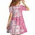 Polynesian Women's Day Family Matching Summer Maxi Dress and Hawaiian Shirt Plumeria Passion - Pink LT7 - Polynesian Pride