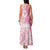 Polynesian Women's Day Family Matching Tank Maxi Dress and Hawaiian Shirt Plumeria Passion - Pink LT7 - Polynesian Pride