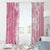 Polynesian Women's Day Window Curtain Plumeria Passion - Pink LT7 - Polynesian Pride