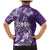 Polynesian Women's Day Family Matching Mermaid Dress and Hawaiian Shirt Plumeria Passion - Purple LT7 - Polynesian Pride