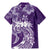 Polynesian Women's Day Family Matching Mermaid Dress and Hawaiian Shirt Plumeria Passion - Purple LT7 - Polynesian Pride