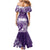 Polynesian Women's Day Family Matching Mermaid Dress and Hawaiian Shirt Plumeria Passion - Purple LT7 - Polynesian Pride