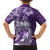 Polynesian Women's Day Family Matching Puletasi and Hawaiian Shirt Plumeria Passion - Purple LT7 - Polynesian Pride