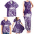 Polynesian Women's Day Family Matching Tank Maxi Dress and Hawaiian Shirt Plumeria Passion - Purple LT7 - Polynesian Pride