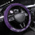 Polynesian Women's Day Steering Wheel Cover Plumeria Passion - Purple LT7 Universal Fit Purple - Polynesian Pride