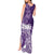 Polynesian Women's Day Tank Maxi Dress Plumeria Passion - Purple LT7 - Polynesian Pride