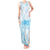 Polynesian Women's Day Tank Maxi Dress Plumeria Passion - Turquoise LT7 Women Turquoise - Polynesian Pride