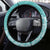 Polynesian Women's Day Steering Wheel Cover Plumeria Passion - Teal LT7 - Polynesian Pride