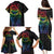 New Zealand Pride Family Matching Puletasi and Hawaiian Shirt Takatapui Rainbow Fern