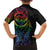 New Zealand Pride Kid Hawaiian Shirt Takatapui Rainbow Fern