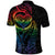 New Zealand Pride Polo Shirt Takatapui Rainbow Fern