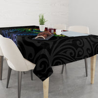 New Zealand Pride Tablecloth Takatapui Rainbow Fern LT7 - Polynesian Pride