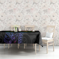 New Zealand Pride Tablecloth Takatapui Rainbow Fern LT7 - Polynesian Pride