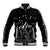 New Zealand Baseball Jacket Maori Te Iwa o Matariki LT7 Unisex Black - Polynesian Pride