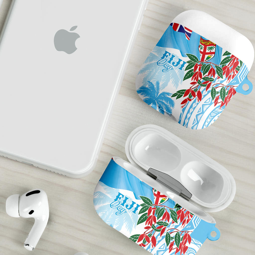 Bula Fiji Day Tagimaucia Palms AirPods Case Toso Mai Viti LT7 - Polynesian Pride