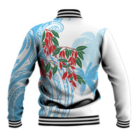 Bula Fiji Day Tagimaucia Palms Baseball Jacket Toso Mai Viti LT7 - Polynesian Pride