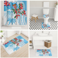 Bula Fiji Day Tagimaucia Palms Bathroom Set Toso Mai Viti LT7 - Polynesian Pride