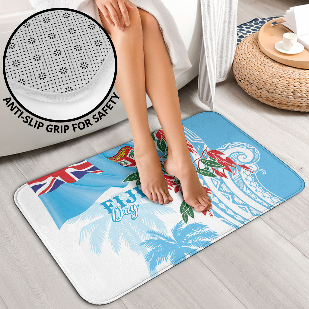 Bula Fiji Day Tagimaucia Palms Bathroom Set Toso Mai Viti LT7 - Polynesian Pride