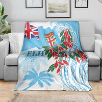 Bula Fiji Day Tagimaucia Palms Blanket Toso Mai Viti LT7 - Polynesian Pride