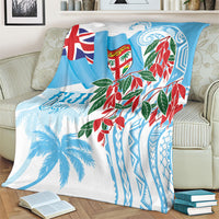 Bula Fiji Day Tagimaucia Palms Blanket Toso Mai Viti LT7 - Polynesian Pride