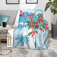 Bula Fiji Day Tagimaucia Palms Blanket Toso Mai Viti LT7 - Polynesian Pride