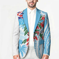 Bula Fiji Day Tagimaucia Palms Blazer Toso Mai Viti LT7 - Polynesian Pride