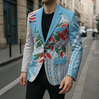 Bula Fiji Day Tagimaucia Palms Blazer Toso Mai Viti LT7 - Polynesian Pride