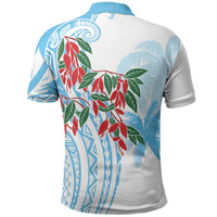 Bula Fiji Day Tagimaucia Palms Polo Shirt Toso Mai Viti LT7 - Polynesian Pride
