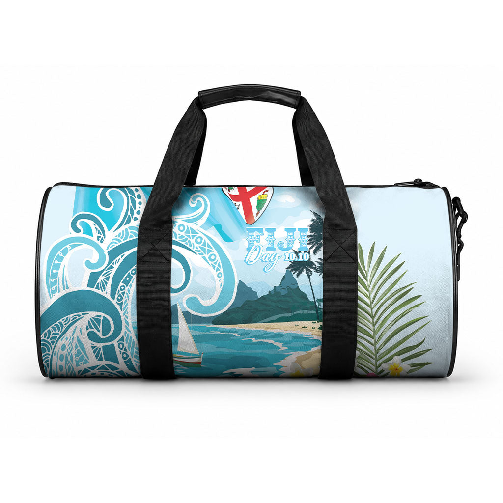 Bula Fiji Seascape Duffle Bag Fiji Day - Islands Heritage