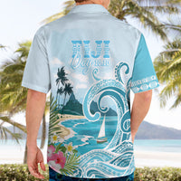 Bula Fiji Seascape Hawaiian Shirt Fiji Day - Islands Heritage LT7 - Polynesian Pride