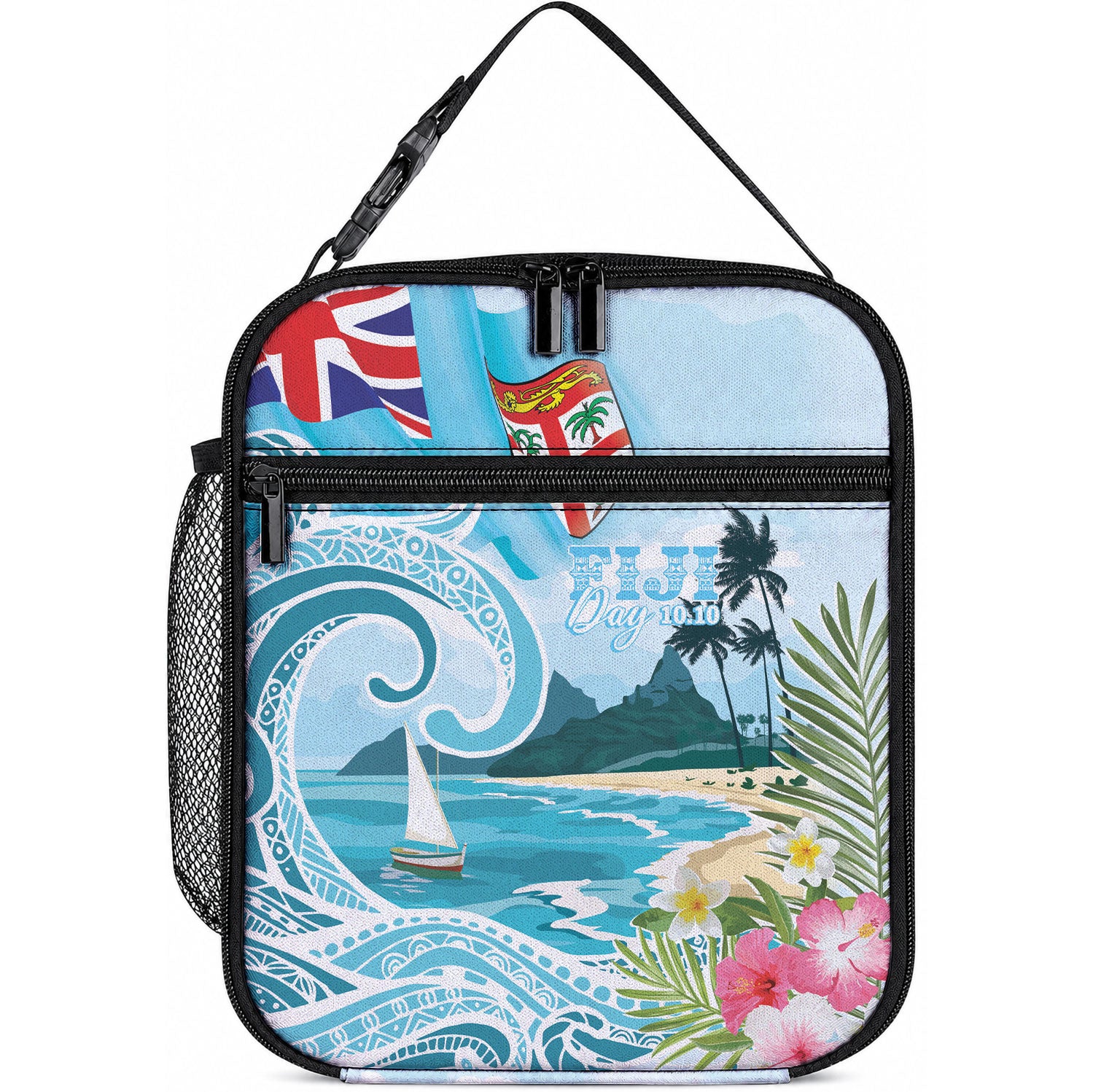 Bula Fiji Seascape Lunch Bag Fiji Day - Islands Heritage