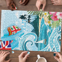 Bula Fiji Seascape Puzzle Fiji Day - Islands Heritage LT7 - Polynesian Pride