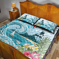 Bula Fiji Seascape Quilt Bed Set Fiji Day - Islands Heritage LT7 - Polynesian Pride